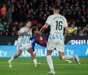 【西甲】奥尔莫传射，亚马尔侧勾，巴萨3比0奥维耶多